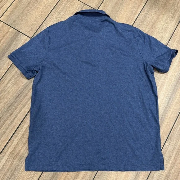 Ralph Lauren Polo Collard T Shirt Cotton Soft Touch Pony Blue - XL - Picture 5 of 5